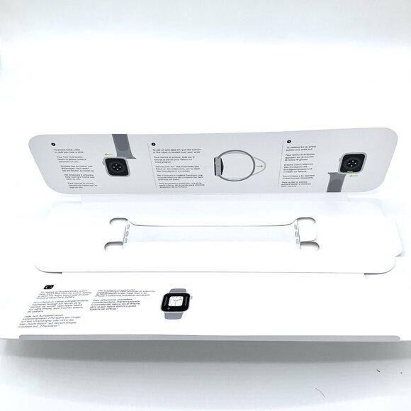 Genuine Apple Watch Silicon Solo Loop Band 40mm size 6 Watch 4 5 6 7 8 SE -white - Picture 10 of 16